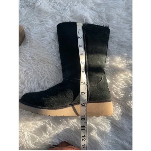 Koolaburra black water resistant plattform boots size 5/35 - Picture 6 of 10